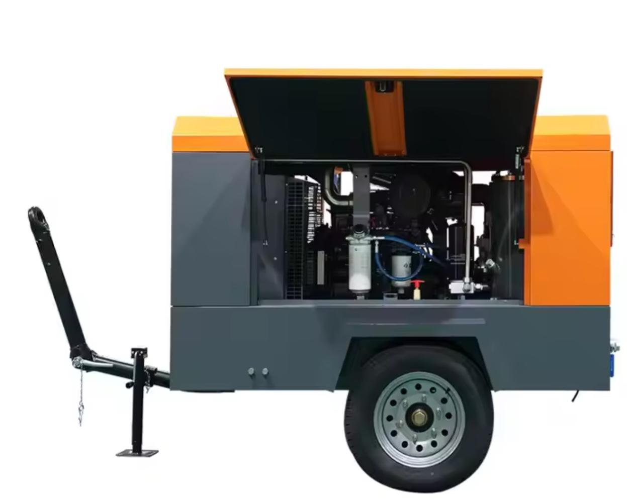 Towable Diesel Air Compressor