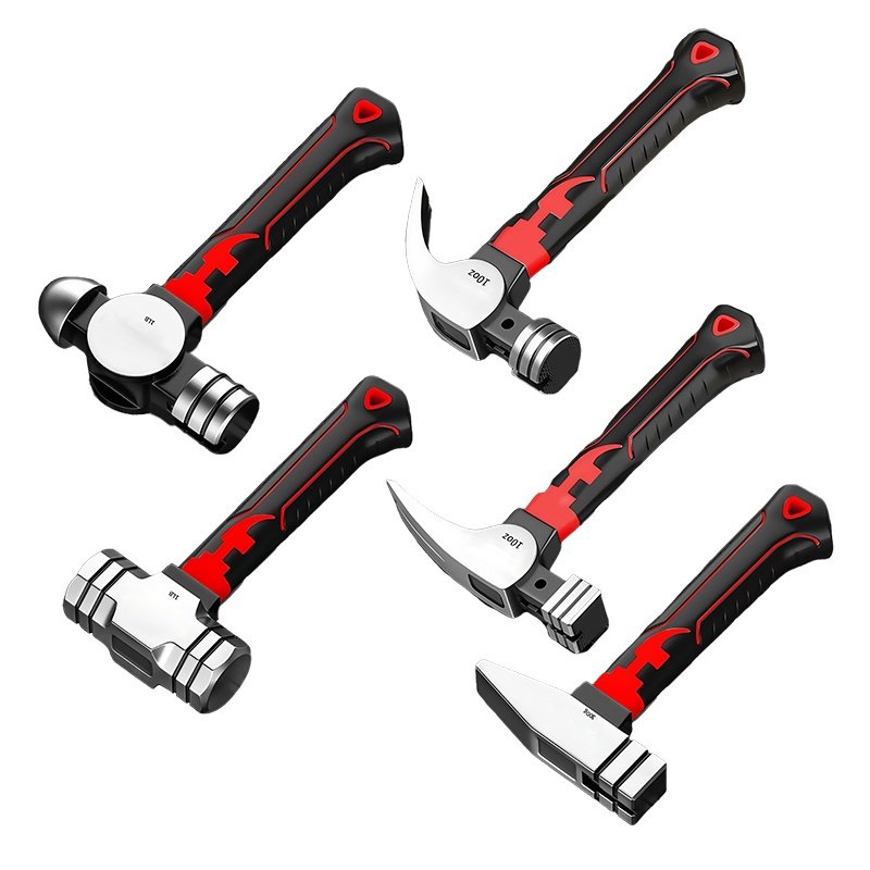 5PCS Professional Hammer and Mallet Set